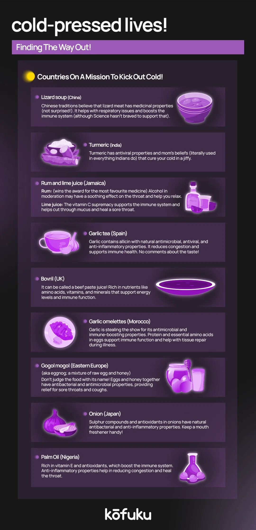 Guide to get rid of cold faster Infographic